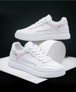 URBANBOX Sneakers For Men (White , 8)